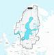 Navionics+ Karttakortti Suomen Sisävedet & Meri NA EU644L Baltic Sea